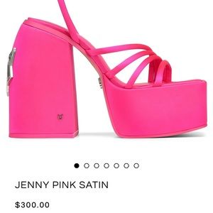 Naked Wolfe Hot Pink Platforms